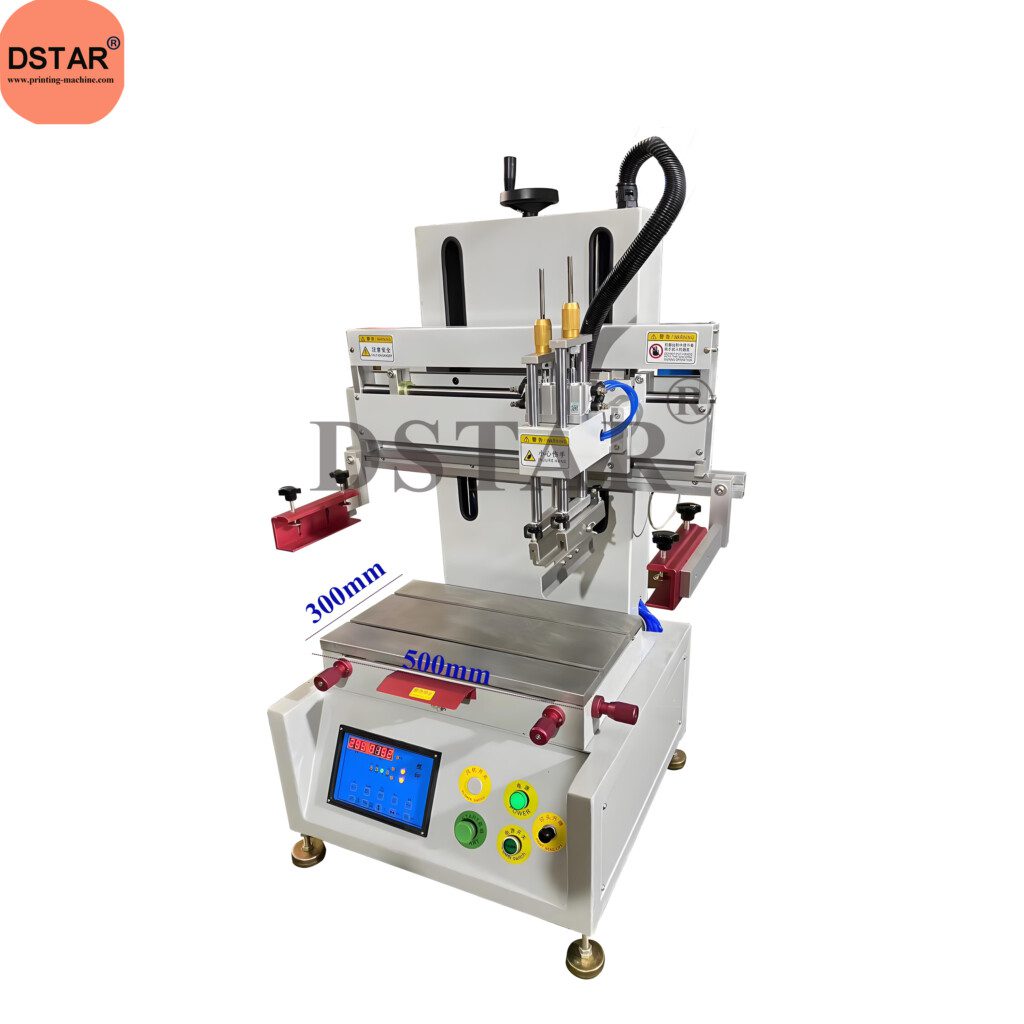 Drinking Cup Paper Plastic Bags Small Size Desktop Flat Screen Printing Machine for Sale