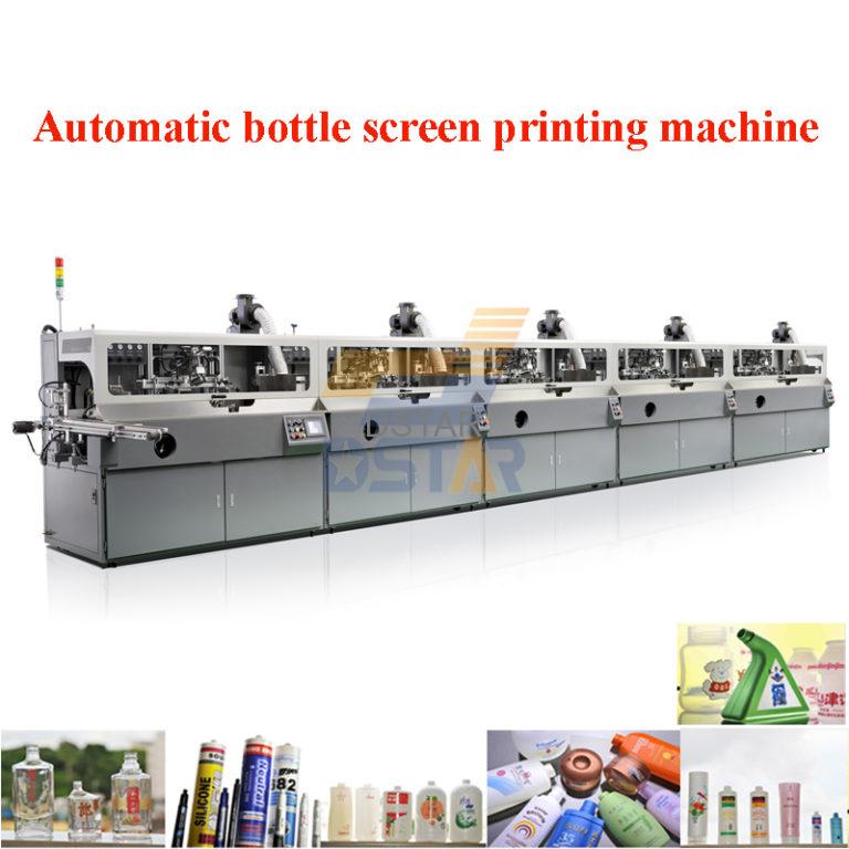 Bottle Cup Tube Multicolor Automatic High Speed Automatic Screen Printing Machine for Sale