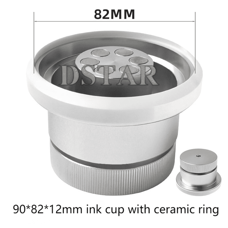 Aluminum Ink Cup with Ceramic Ring for Pad Printing Machine for Sale