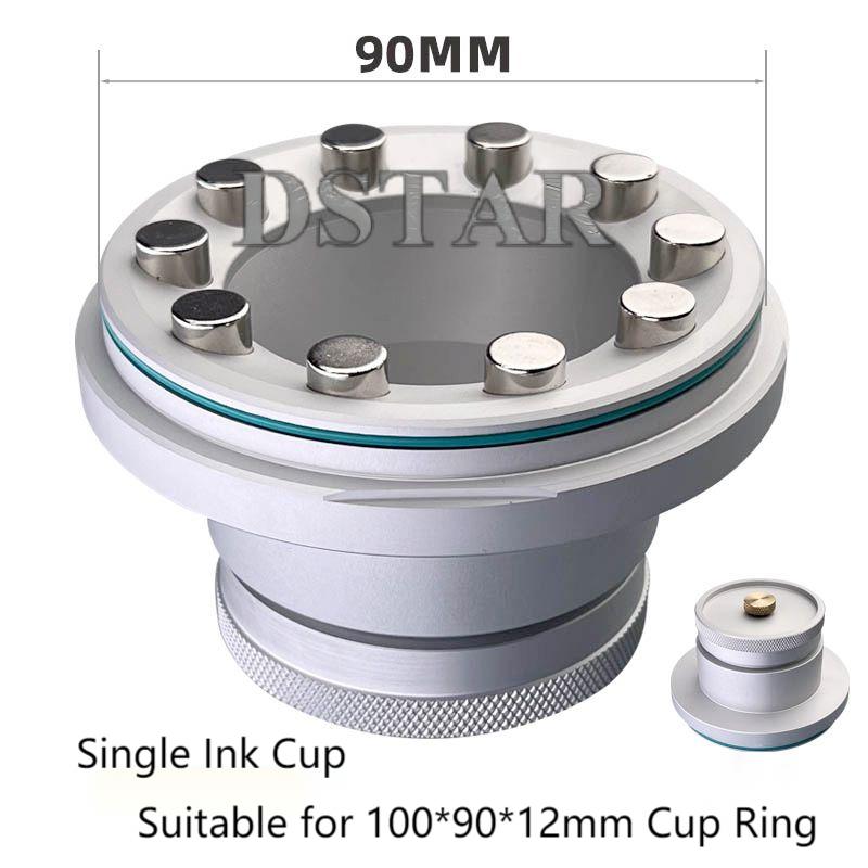 Single Aluminum Material Ink Cup 90mm Diameter for Pad Printing