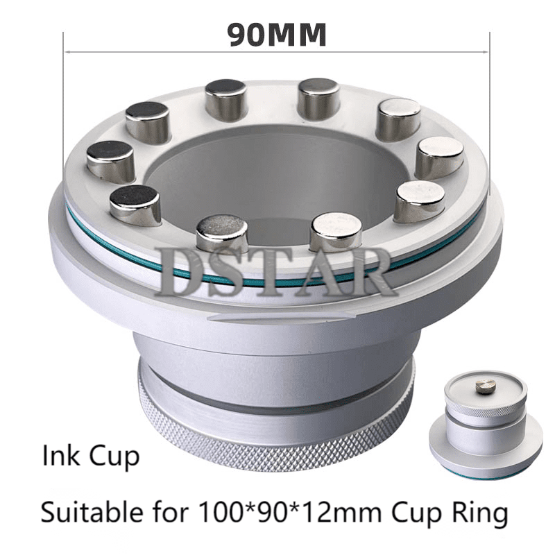 Single Aluminum Sealed Ink Cup for Pad Printing