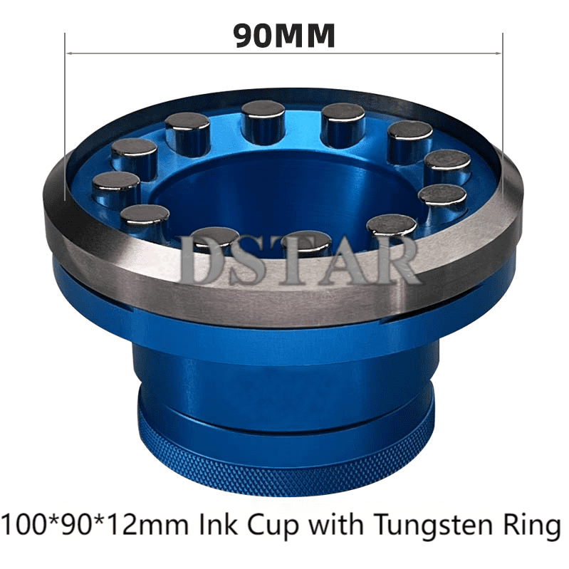 Aluminum Ink Cup with Carbide Tungsten Ring with Factory Price & High Quality for Sale