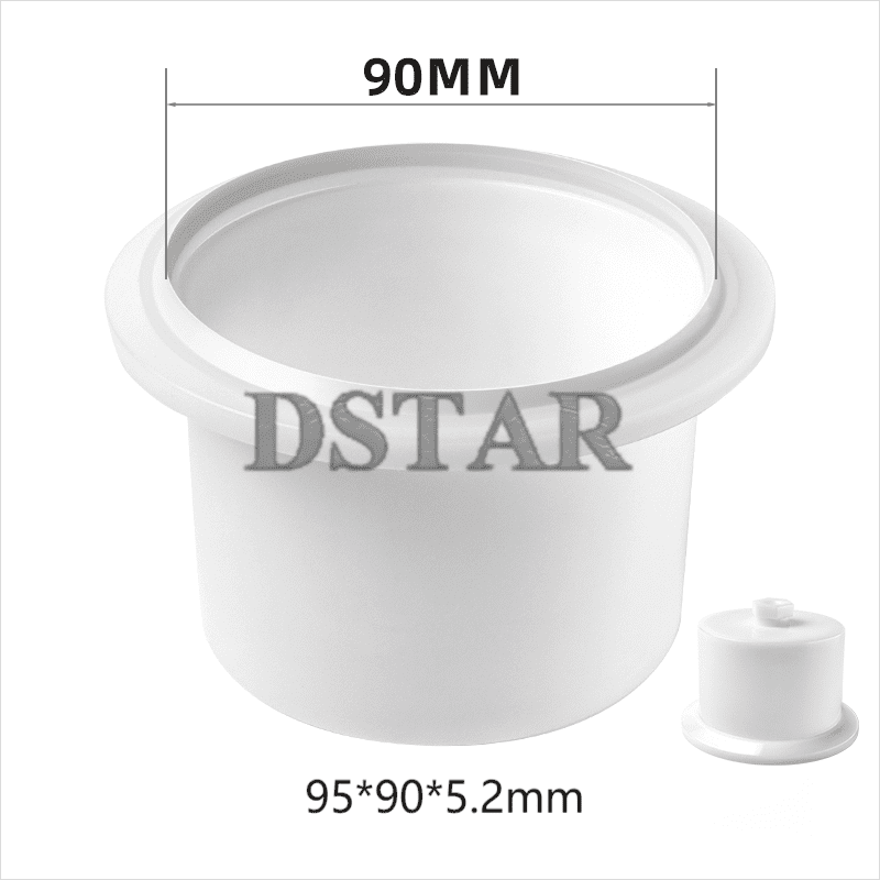 95*90*5.2mm Plastic Sealed Ink Cup with Ceramic Ring & Sealing ring for Sale