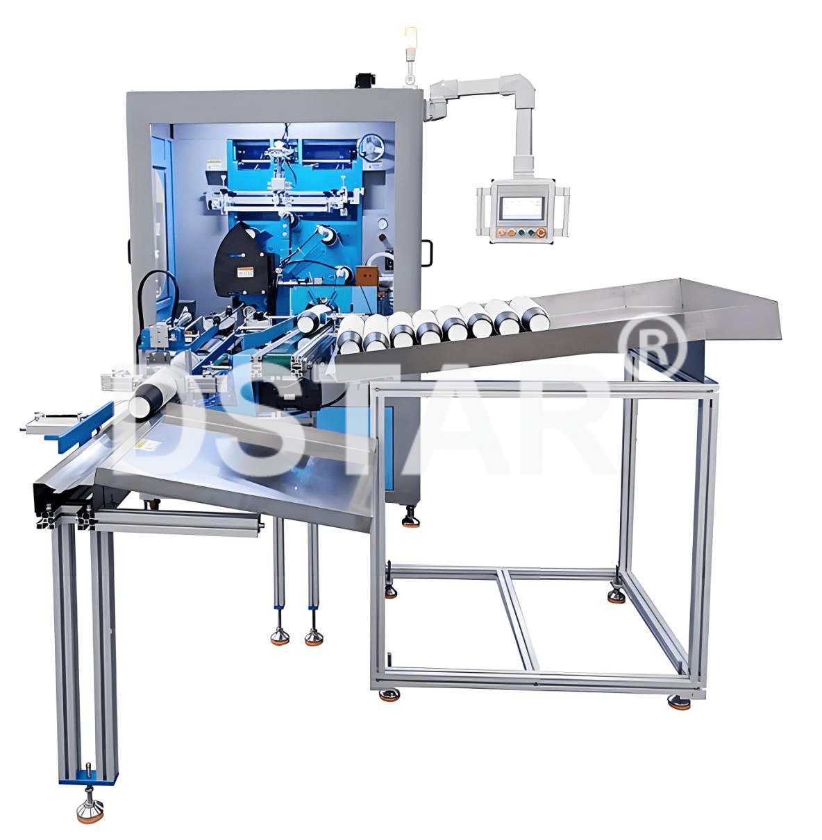 Plastic Paper Cup 1 Color Automatic Screen Silk Printing Machine for Sale